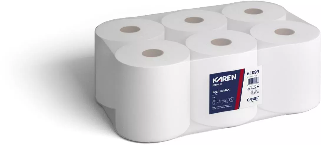 [61099] KAREN Handtuchrolle - Maxi 2-lagig 110 m 