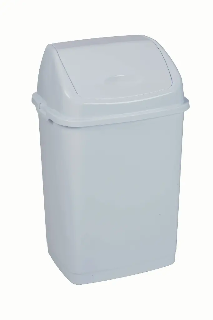 [909018] Abfallbehälter aus Polypropylen 18L, weiß