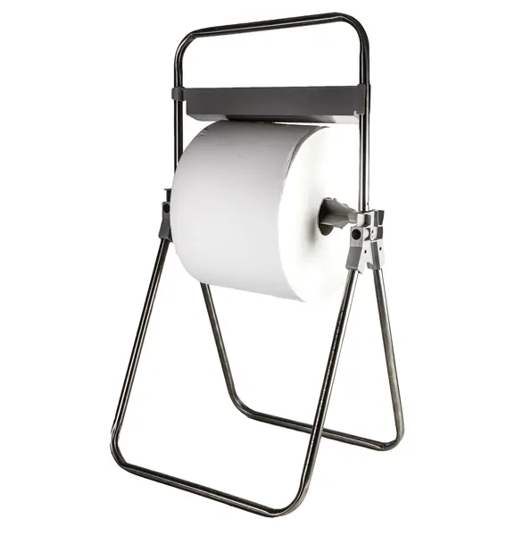 [920901] Großrollenspender, Standmodell, Edelstahl AISI 304