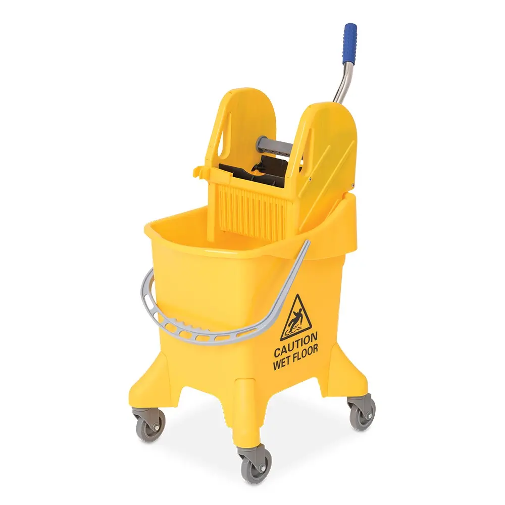 Reinigungswagen mit Wringer – 31 Liter