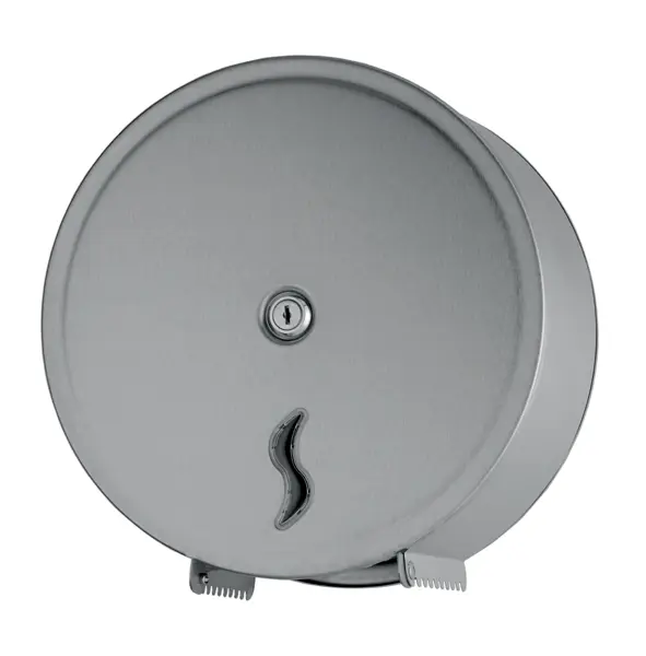 [105003] Toilettenpapierrollenspender 200m, Edelstahl AISI 304, gebürstet