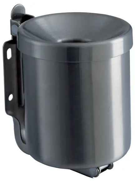 [106001] Wandaschenbecher 0,5L, Edelstahl, gebürstet